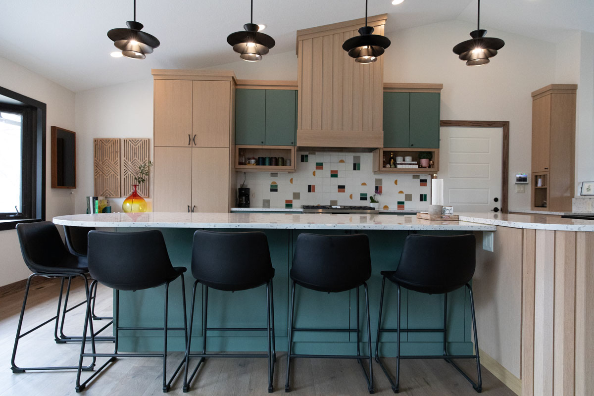 Custom kitchen cabinetry by Elias Custom Cabinetry